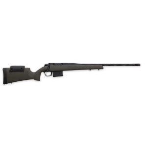 Weatherby 3WRXP270NR6B 307 Range XP 270 Win 5+1 24 Graphite Black Cerakote Fluted Threaded Barrel, Graphite Black Cerakote Drilled & Tapped Steel Receiver, Adj Cheek Piece & LOP OD Green Synthetic Stock, Rifle