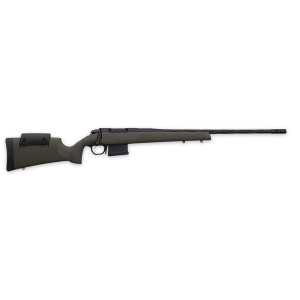 Weatherby 3WRXP308NR4B 307 Range XP 308 Win 5+1 22 Graphite Black Cerakote Fluted Threaded Barrel, Graphite Black Cerakote Drilled & Tapped Steel Receiver, Adj Cheek Piece & LOP OD Green Synthetic Stock, Rifle