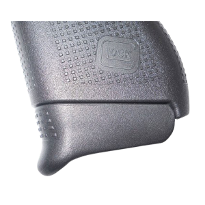 Pearce Grip PG43+1, Magazine Extension made of Polymer with Black Finish & 3/4 in Gripping Surface for Glock 43 (Adds 1rd)