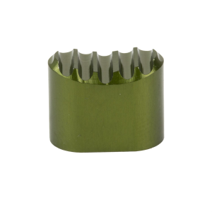 Battle Arms Development Enhanced Mag Release BAD-EMR-OD, Anodized Finish, Olive Drab Green, Fits AR-15, Aluminum Construction BAD-EMR-OD