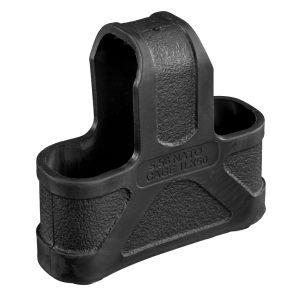 Magpul MAG001BLK Original Magpul Made of Rubber w/ Black Finish for 5.56x45mm NATO Mags/ 3 Per Pack