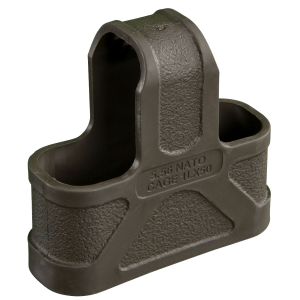 Magpul MAG001ODG Original Magpul Made of Rubber w/ OD Green Finish for 5.56x45mm NATO Mags/ 3 Per Pack