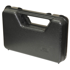 MTM Case-Gard 803R Single, Handgun Case made of Polypropylene w/ Black Finish Foam Padding Hinge & Latches 9 in x 5.60 in x 2 in Interior Dimensions