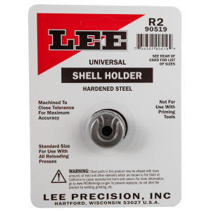 Lee Precision 90519 Shell Holder Universal #2R 25/06 / 7mm08 / 8x57 Mauser / 45 ACP