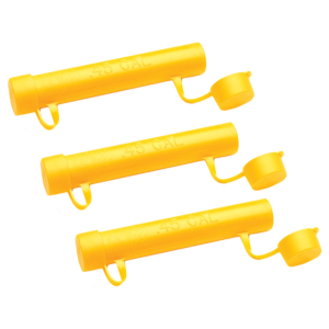 CVA AC1617 Speed Loader Magnum 45 Cal Pellets Yellow Plastic 3 Per Pack