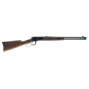 Winchester 534177124 Model 1892 Carbine Full Size 44 Rem Mag 10+1 20 in Brushed Polish Blued Steel Barrel, Steel Receiver, Black Walnut Straight Grip Synthetic Stock, Rifle