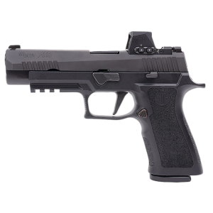 Sig Sauer 320XF9BXR3RXX P320 XFull w/Optic 9mm Luger 10+1/17+1 4.70 Black Carbon Steel Barrel, Black Nitron Optic Cut/Serrated Stainless Steel Slide, Black Steel Frame w/Beavertail & Pic Rail, Sig ROMEO-X Reflex Sight, Pistol
