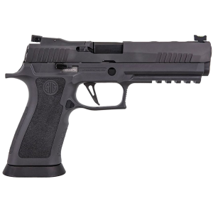 Sig Sauer 320X59LEGIONR2 P320 XFive Legion Full Size 9mm Luger 17+1, 5 in Black Steel Bull Barrel, Legion Gray Cerakote Optic Ready/Serrated Slide, Legion Gray Stainless Steel Frame w/Beavertail & Picatinny Rail, Legion Gray TXG Grips Right Hand, Pis