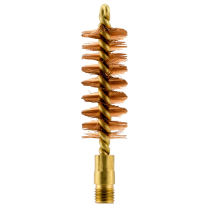Pro-Shot 28S Bore Brush 28 Gauge, Shotgun #5/16-27 Thread Bronze Bristles Looped Tip Brass Core