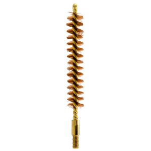 Pro-Shot 375R Bore Brush .375 Cal, Rifle #8-32 Thread Bronze Bristles Brass Core