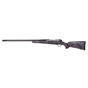 Weatherby MGT01N280AR4B Mark V Backcountry Guide TI 280 Ackley Improved 4+1 22 Graphite Blk Cera Fluted Threaded BBL, Stainless Drilled & Tapped Receiver, Peak 44 Blktooth Carbon Fiber w/Carbide Blk Sponge Accents Carbon Fiber Stock, Rifle