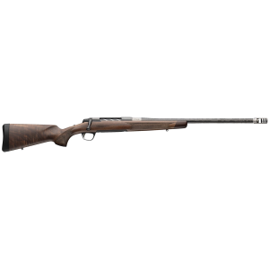 Browning 036090282 X-Bolt 2 Medallion 6.5 Creedmoor 4+1 22 Carbon Fiber Wrapped Threaded BBL, Matte Blued Drilled & Tapped Steel Rcvr, Fixed Grade V/VI Walnut Stock, Recoil Hawg Muzzle Brake,Rifle