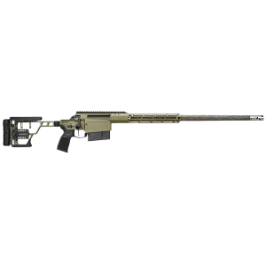 Sig Sauer CROSSMAG300PRC24BSAW Cross-Magnum Sawtooth 300 PRC 6+1 24 Proof Research CF Threaded Barrel, Moss Green Cerakote Pic Rail, ARCA/M-LOK Handguard, Precision Adj Fold Moss Green Cerakote, Black AR Compatible PRS Grip, Rifle