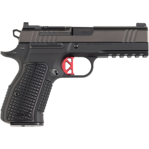 Dan Wesson 92103 DWX Compact Frame 9mm Luger 15+1 4 Black Match Grade Barrel, Black DLC Steel Optics Ready/Serrated Slide, Black Aluminum Frame w/Beavertail & Pic Rail, Black Textured Aluminum Grip, Pistol