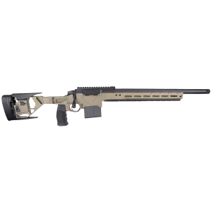 Seekins Precision 0011710201-F Havak Hit Pro M3 308 Win 24 Black Heavy Contour Threaded BBL, FDE Anod Pic Rail Rcvr, ARCA Rail Handguard, Adj Folding FDE Alum Stock, AR-Style Vertical Grip,Tactical Rifles