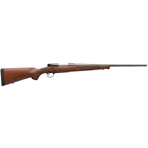 Winchester 535200226 Model 70 Featherweight 270 Win 5+1 22 in Barrel, Forged Steel Receiver w/Integral Recoil Lug, Satin Walnut Feather Checkered Stock w/Schnabel Fore-End, , No Sights, Rifle