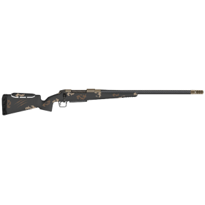 Fierce FCRFP7MMBC20BRS Carbon Rival FP 7mm BC 3+1 20 Black Carbon Fiber Match Grade Threaded Barrel, Smoked Bronze Cerakote Drilled & Tapped Stainless Steel Receiver, LR Negative Comb Sonora Ambush Camo Carbon Fiber Stock, Rifle
