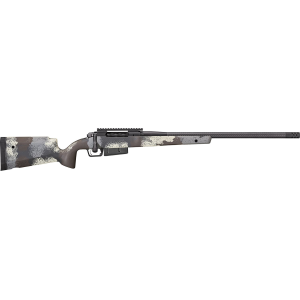 Springfield Armory BAW9247PRCCFD Model 2020 Waypoint Full Size 7mm PRC 3+1 24 Graphite Black Cerakote Carbon Fiber Barrel, Graphite Black Cerakote Pic Rail Stainless Steel Receiver, Ridgeline Camo Hybrid Profile w/M-LOK Carbon Fiber Stock, Rifle