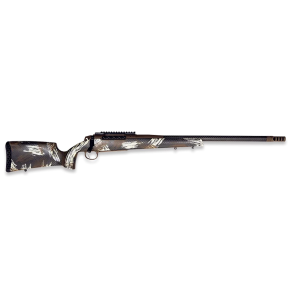 Weatherby 3WACT280AR4B 307 Alpine CT Full Size 280 Ackley Improved 3+1 24 Carbon Fiber BSF Threaded Barrel, Chocolate Brown Cerakote Pic Rail Receiver, Fixed Peak 44 Bastion WYO Brown w/Backpack Brushed Accents Carbon Fiber Stock, Rifle