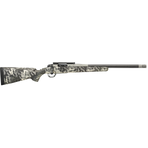 Springfield Armory BAB92465PRCCFY 2020 Boundary Full Size 6.5 PRC 3+1 24 Carbon Fiber Barrel, Tactical Gray Cerakote Stainless Steel Receiver w/Pic Rail, Rogue Camo AG Sportsman w/M-LOK Carbon Fiber Stock, Rifle