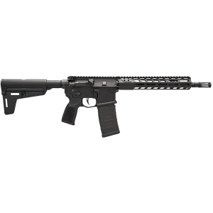 Sig Sauer PM400SDI11BBLK M400 SDI 5.56 NATO 30+1 11.50 Black FNC Steel Threaded Barrel, Black Anodized Pic Rail Alloy Steel Rcvr, M-LOK Handguard, Magpul BSL Telescoping Pistol Stabilizing Brace, AR Compatible Reduced Angle Grip, Ambi, Rifle