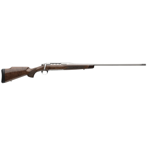 Browning 036007294 X-Bolt 2 White Gold Medallion 6.5 PRC 3+1 24 Polished Gray Threaded BBL & Drilled & Tapped Stainless Rcvr, Monte Carlo w/Rosewood Forend Tip Grade V/VI Walnut Stock, Radial Muzzle Brake,Rifle