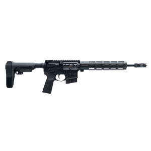 Faxon FX338A5125X ION-X Ultralight 338 ARC 10+1 12.50 Anodized Black Match Grade Barrel, 10 M-LOK Handguard, Black Anodized Aluminum Pic Rail Receiver, Black Poly SB Tactical SBA3 Brace, Black B5 Type 23 Grip, Tactical Pistol