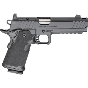 Springfield Armory PH9119AOSCOMP 1911 DS Prodigy 9mm Luger 20+1 5 Stainless Match Grade Bull Barrel, Black Cerakote Optic Ready serrated Carbon Steel Slide & Frame w/Beavertail & Pic Rail, Black Poly Grip, Pistol