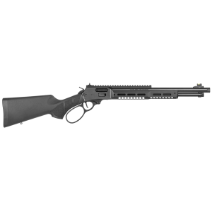 Smith & Wesson 14194 1854 Stealth Hunter 357 Mag 8+1 16.30 Black Armornite Threaded BBL, Black Anod Pic Rail Rcvr, Fixed w/Textured Grip Panels Black Synthetic Stock,Tactical Rifles