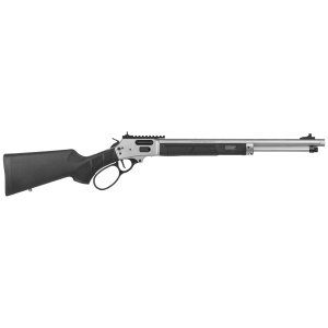Smith & Wesson 13813 1854 357 Mag 10+1 19.25 Stainless Threaded BBL, Pic Rail Stainless Rcvr, M-LOK Forend, Fixed w/Textured Grip Panels Black Synthetic Stock,Rifle