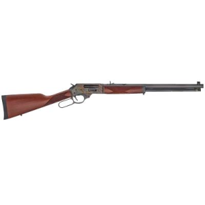 Henry H009GCC Side Gate Full Size 30-30 Win 5+1 20 in Blued Octagon Barrel, Color Case Hardened Steel Receiver, American Walnut Stock Right Hand, Rifle