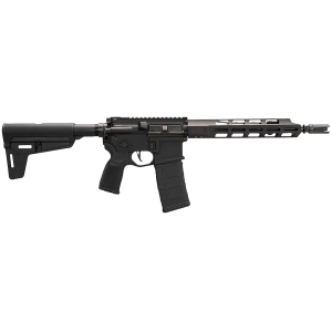 Sig Sauer PM40011BTRDV2 M400 Tread 5.56 NATO 30+1 11.50 Black FNC Steel Threaded Barrel, Hard Coat Anodized Pic Rail Alloy Steel Receiver, M-LOK Handguard, Magpul BSL Pistol Stabilizing Brace Black Synthetic, Poly Grip, Ambi, Rifle