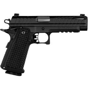 Live Free Armory LFAPF61205P Apollo 11 9mm Luger 17+1 4.90 Stainless Ported BBL, Elite Black Cerakote Optic Cut/Serr Stainless Slide & Steel Frame w/Beavertail & Pic Rail, Aggressive Texture Grip,Pistol