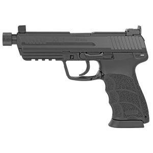 Heckler & Koch 81001118 HK45 V7 LEM .45 ACP DAO 10+1 4.46 Black Threaded Barrel, Black Cerakote Serrated Steel Slide, Black Poly Frame w/Pic Rail, Ambi, Pistol