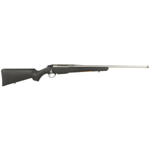Tikka JRTXB31922MT T3 Lite Full Size 6.5 PRC 3+1 22 Stainless Threaded BBL, Drilled & Tapped Stainless Rcvr, Fixed Black Synthetic Stock, Right Hand,Rifle