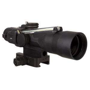 Trijicon ACOG TA33-C-400373, 3X30mm, Dual Illuminated Green Horseshoe/Dot .233/62 Grain, Includes Q-LOC Mount, Matte Finish