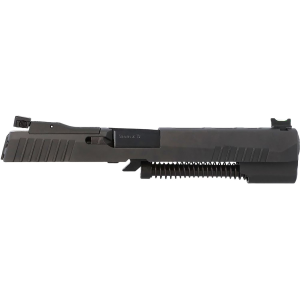 Sig Sauer 8901572 P320 Slide Assembly 9mm Luger Black Stainless Steel Optic Ready/Serrated Slide