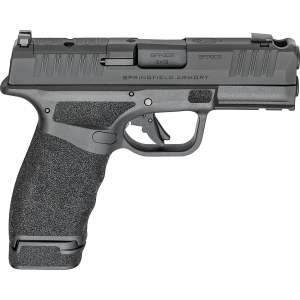 Springfield Armory HCP9379BOSPCOMP Hellcat Pro OSP Compact Frame 9mm Luger 17+1 3.70 Black Melonite Steel Barrel & Integrated Compensator/Optic Ready/Serrated Steel Slide, Black Poly Frame w/Pic Rail, Pistol