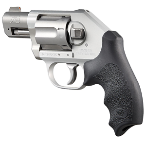 Kimber 3400034 K6XS Small 38 Special +P 6 Shot 2 Glass Bead Stainless Steel Barrel, Silver KimPro II Aluminum Frame, Black Hogue Rubber Grip, Concealed Hammer, Revolver