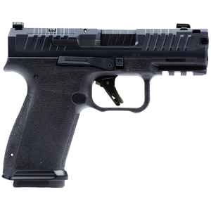 Canik HG8329N Mete MC9 Prime 9mm Luger 10+1 3.64 Black Nitride Compensated BBL, Black Nitride Integrated Compensator/Optic Ready/Serr Steel Slide, Black Polymer Frame w/Pic Rail,Pistol