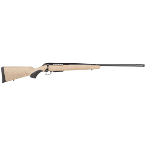 Tikka JRTXRT341 T3x Lite Full Size 300 WSM 3+1 24.30 in Black Fluted Threaded Barrel, Black Steel Receiver, Black Webbed Tan Roughtech Synthetic Stock, Black Interchangeable Backstrap Grip, Rifle