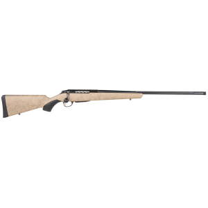 Tikka JRTXRT370 T3x Lite Full Size 7mm Rem 3+1 24.30 in Black Fluted Threaded Barrel, Black Steel Receiver, Black Webbed Tan Roughtech Synthetic Stock, Black Interchangeable Backstrap Grip, Rifle