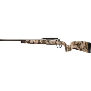 Savage 32335 Axis 2 Pro Full Size 270 Win 4+1 20 Gun Metal Bronze Cerakote Heavy Sporter Threaded Barrel, Gun Metal Bronze Cerakote Pic Rail Carbon Steel Receiver, Fixed w/Pistol Grip Western Camo Synthetic Stock, Left Hand, Rifle