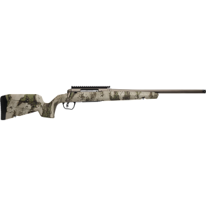 Savage 32306 Axis 2 Pro Compact 350 Legend 4+1 18 Gun Metal Bronze Cerakote Heavy Threaded Barrel & Pic Rail Carbon Steel Receiver, Fixed Woodland Camo Synthetic Stock, Right Hand, Rifle