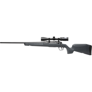 Savage 32210 Axis 2 XP Combo 350 Legend 4+1 18 Black Sporter Barrel, Black Drilled & Tapped Steel Receiver, Fixed Gray Synthetic Stock, Left Hand, Boresighted 3-9x40, Rifle