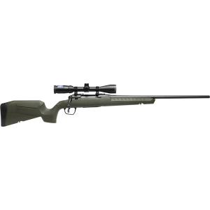 Savage 32152 Axis 2 XP Combo Full Size 6.5 Creedmoor 4+1 22 Black Sporter Barrel, Black Carbon Steel Receiver Drilled & Tapped, OD Green Fixed Synthetic Stock, Weaver 3-9x40mm Scope, Right Hand, Rifle