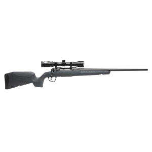 Savage 32181 Axis 2 XP Combo Full Size 30-06 Springfield 4+1 22 Black Sporter Barrel, Black Carbon Steel Receiver Drilled & Tapped, Gray Fixed Synthetic Stock, Weaver 3-9x40mm Scope, Right Hand, Rifle