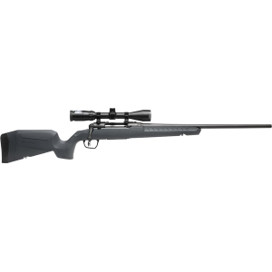 Savage 32178 Axis 2 XP Combo Full Size 400 Legend 4+1 20 Black Sporter Barrel, Black Steel Receiver Drilled & Tapped, Gray Fixed Synthetic Stock, Weaver 3-9x40mm Scope, Right Hand, Rifle