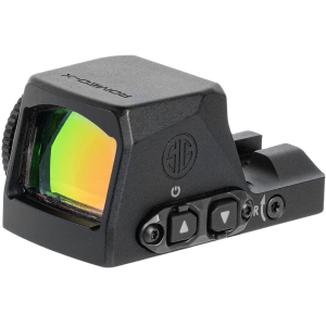 Sig Sauer Electro-Optics SORX1030 Romeo-X Open Black 1 x 3 MOA Red Dot