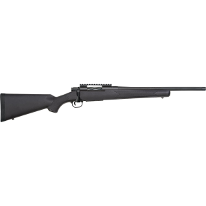 Mossberg 28232 Patriot Carbine 350 Legend 5+1 18 Matte Blued Threaded Bull BBL, Matte Blued Pic Rail Rcvr, Black Fixed Synthetic Stock,Rifle